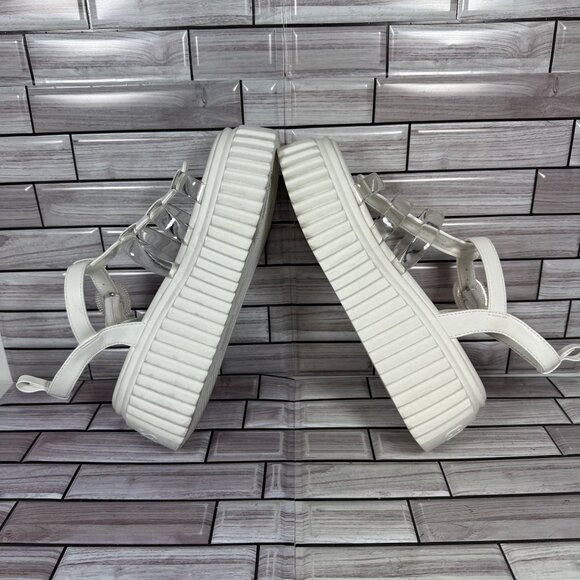 Circus NY by Sam Edelman Women's White Ester Platform Sandals Shoe Size 8-NEW - Picture 8 of 10